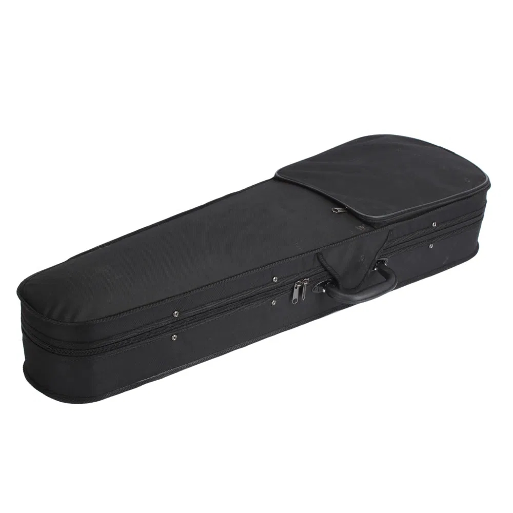 New 4/4 Acoustic Violin Case Bow Rosin Dark Blue photo 3