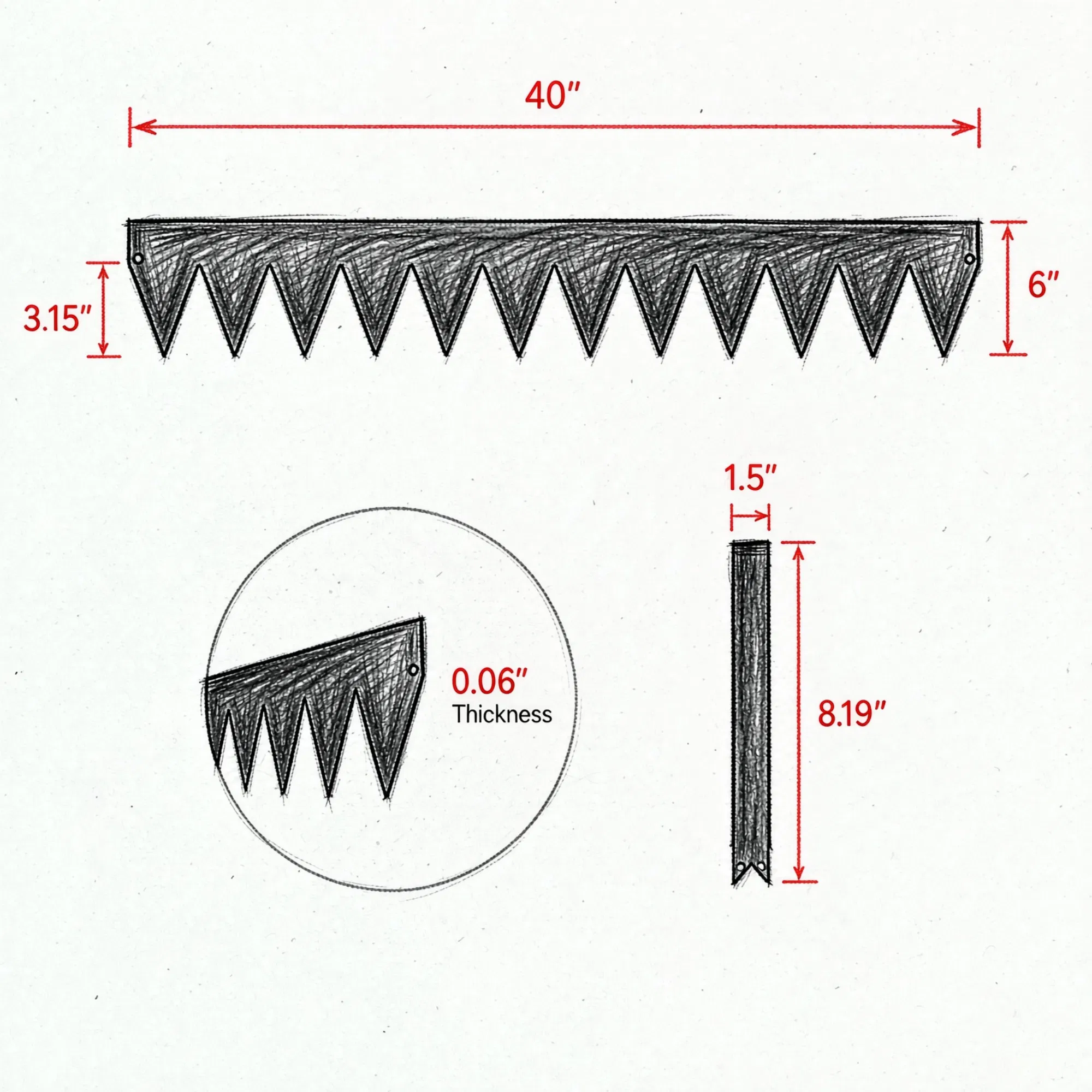 6-Pack Steel Landscape Edging 40 x 6 Inch, Rust-Resistant Bendable Metal Garden Border, Heavy Duty Lawn Edging, Easy-to-Install for Flower Bed, Yard & Pathway, Black photo 5