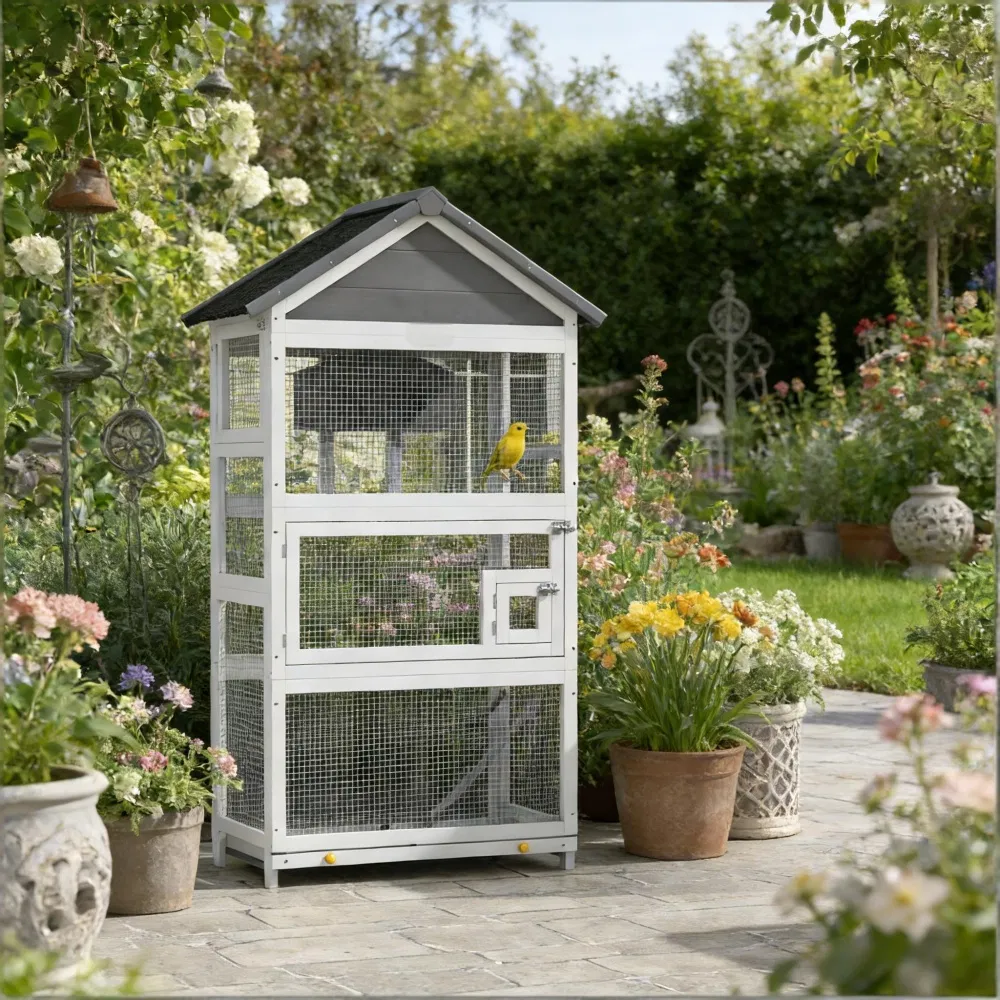 Bird Cage Starter Kit with Detachable Rolling Stand photo 6
