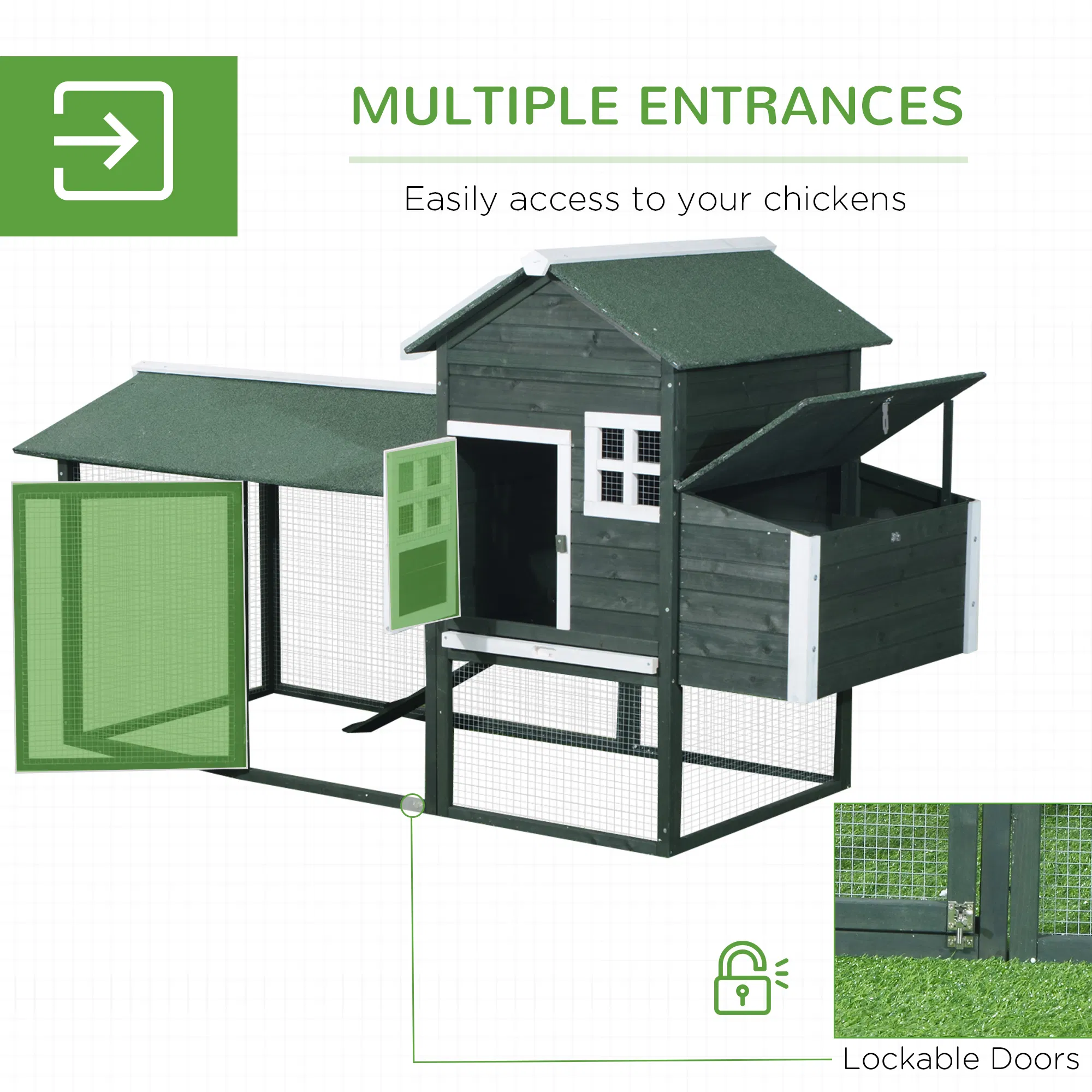 Chicken Coop ( Amazon Shipping)(Prohibited by WalMart)(Not Supported non-defective remorse returns) photo 5