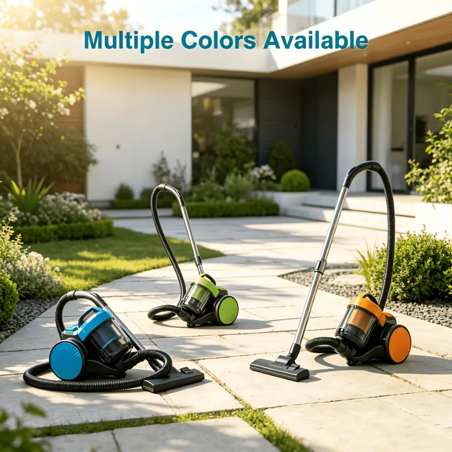 Canister Vacuum Cleaner for Home, Lightweight Portable Vacuum Cleaners with Automatic Retractable Cord, Bagless Vacuum with Washable HEPA Filter for Hardwood Floor & Carpet photo 4