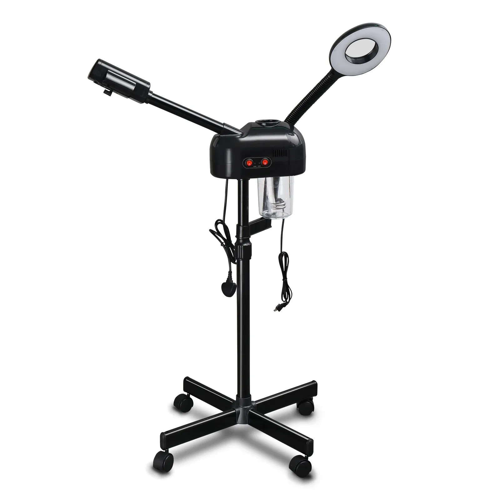 2 in 1 Facial Steamer with 3X Magnifying Lamp, Esthetician Steamer Professional Aromatherapy Humidifier Face Spa Mist Steam for Home Beauty Salon, Personal Skin Care Deep Cleaning photo 1