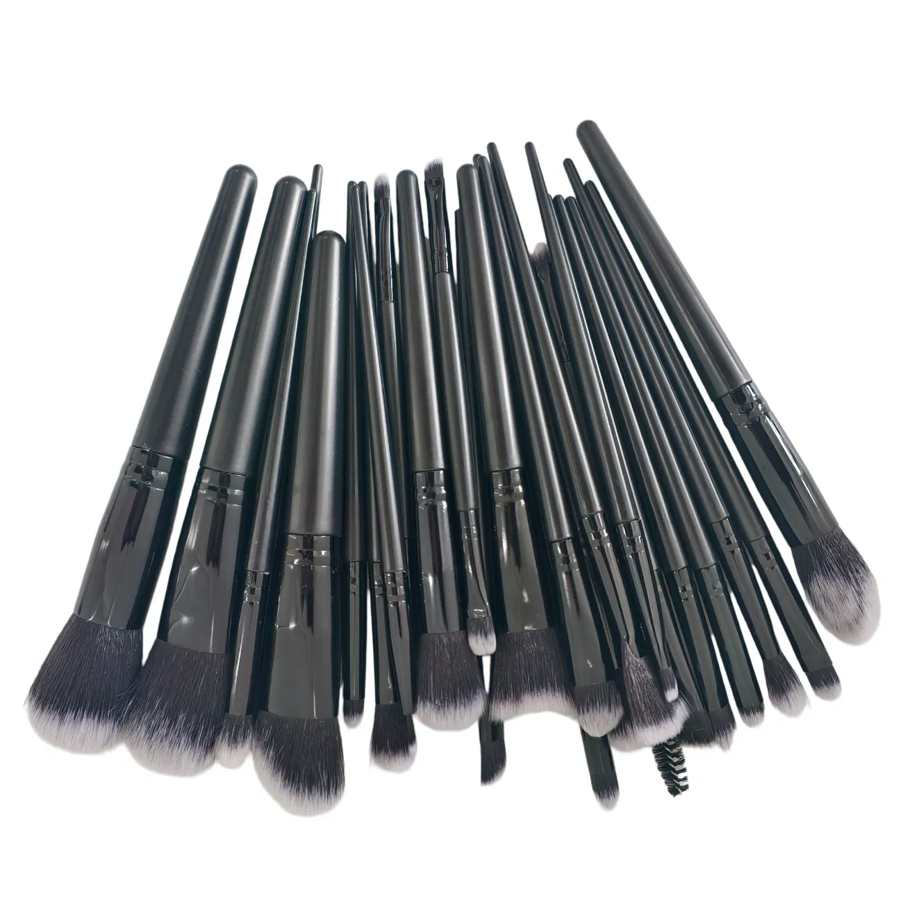 25pcs Makeup Brush Concealer Blush Foundation Eyeshadow Make Up Brush Makeup tools Black (US Logistics only For USPS.TK/TMEU only For self-pickup) photo 8
