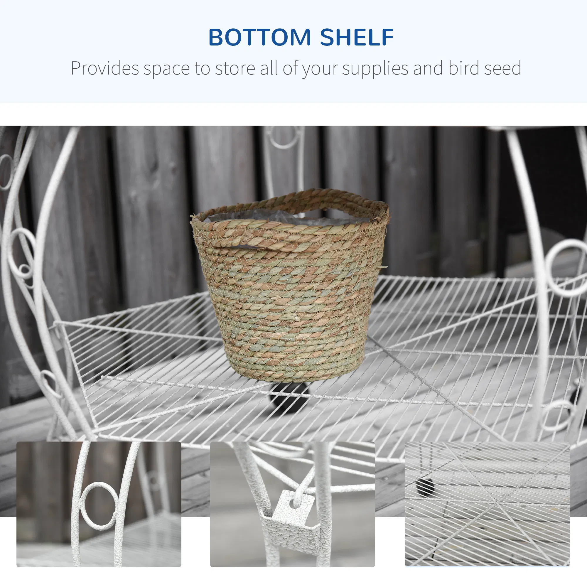Bird Cage Starter Kit with Detachable Rolling Stand photo 4