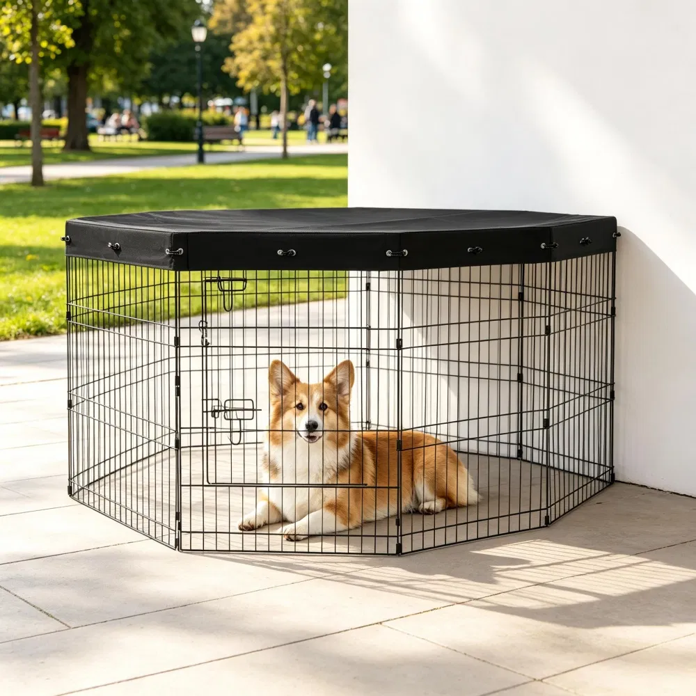 Dog House with Easy to Clean and Space-Saving for Outdoor photo 7
