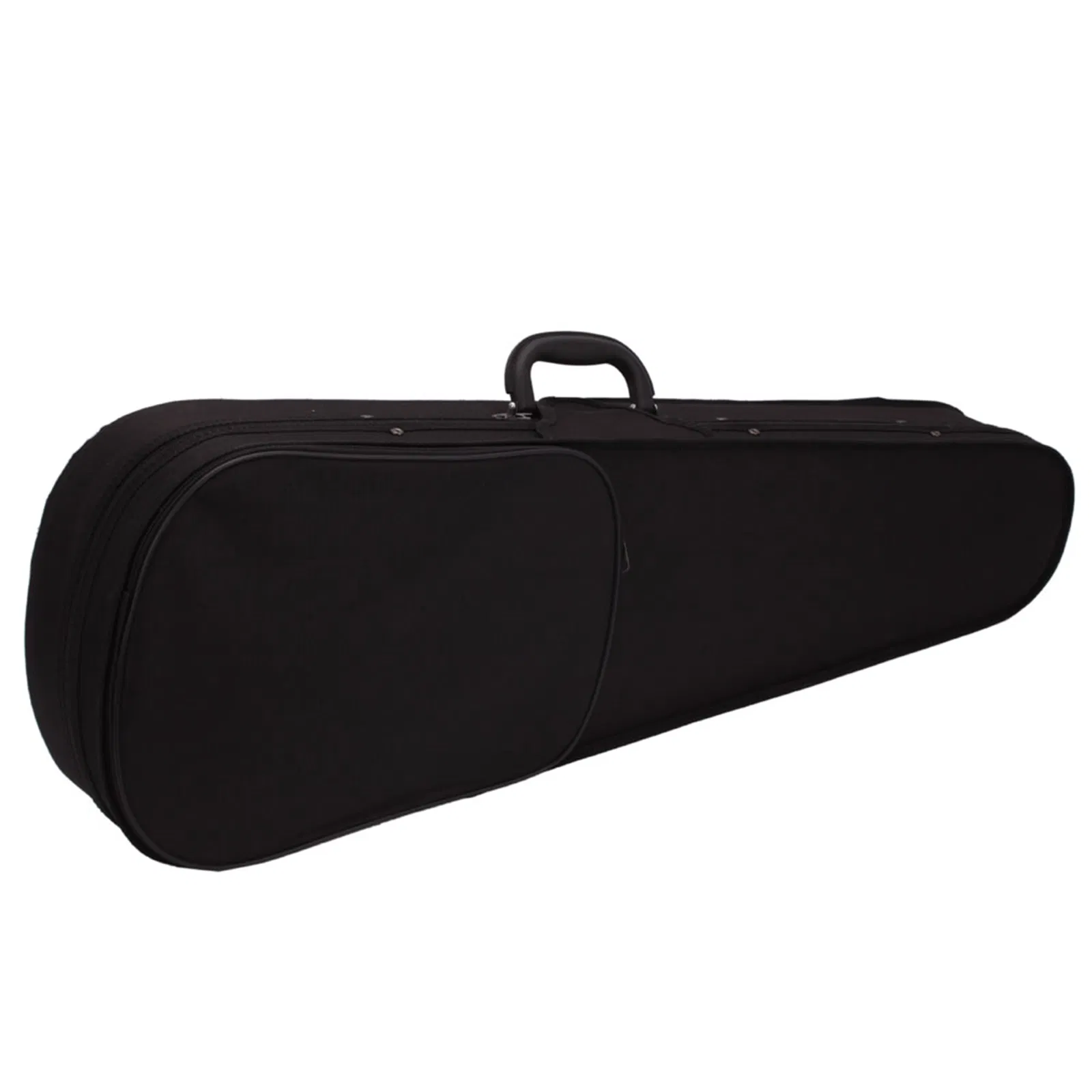New 4/4 Acoustic Violin Case Bow Rosin Black photo 3
