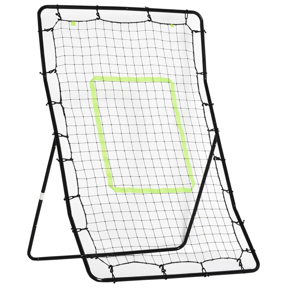 4 x 5.7ft Volleyball Rebounder Net with Strike Zone, Baseball Lacrosse Training Net for Pitching and Fielding photo 7