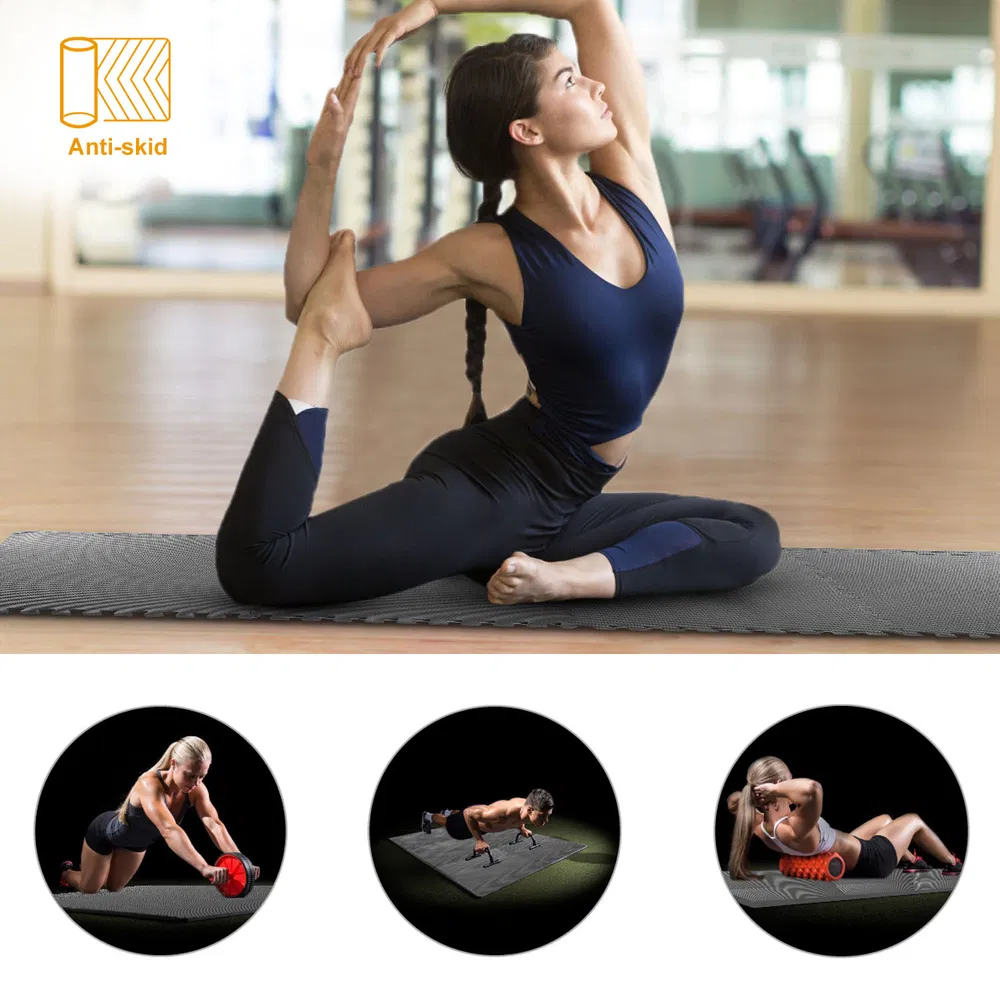 Puzzle Exercise Mat Foam Gym EVA Mat Interlocking Tiles Protective Flooring for Gym Equipment and Cushion for Workouts photo 2
