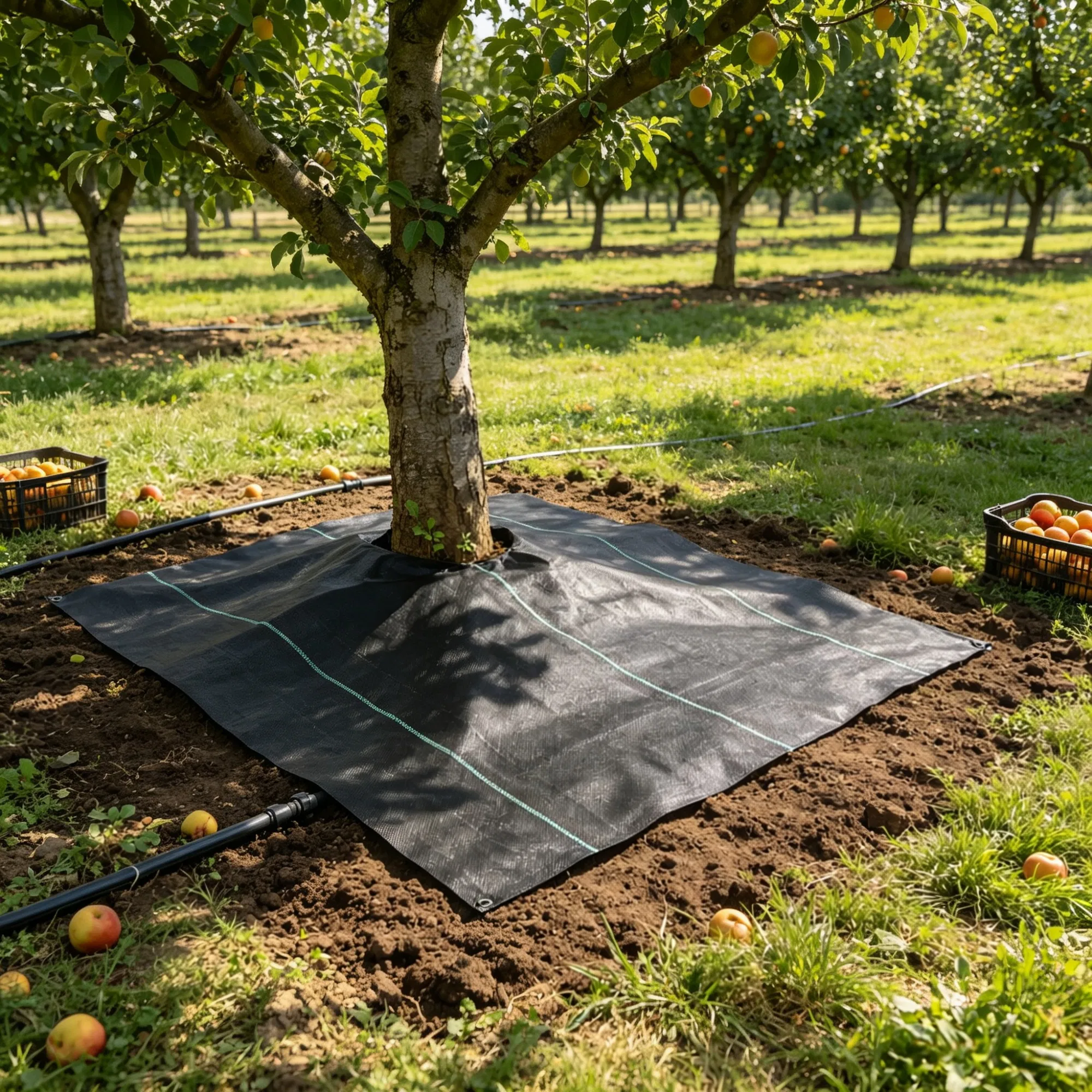 4FT x 300FT Weed Barrier Landscape Fabric, High Permeability Weed Mat for Garden & Driveway photo 1