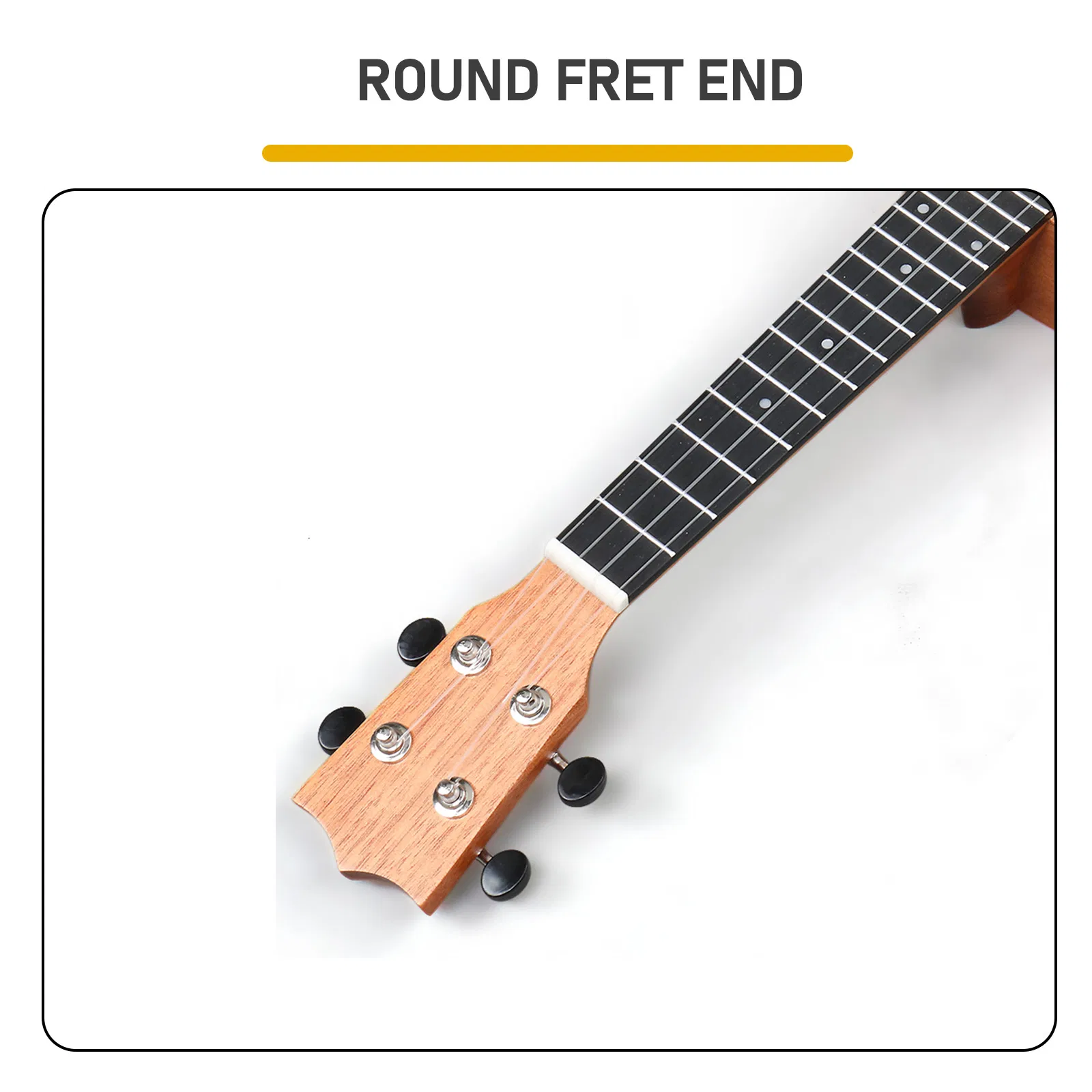 21in mahogany body rosewood fingerboard ukulele, cotton bag, capo, strap, picks*2, tunerStringsDust cloth photo 2