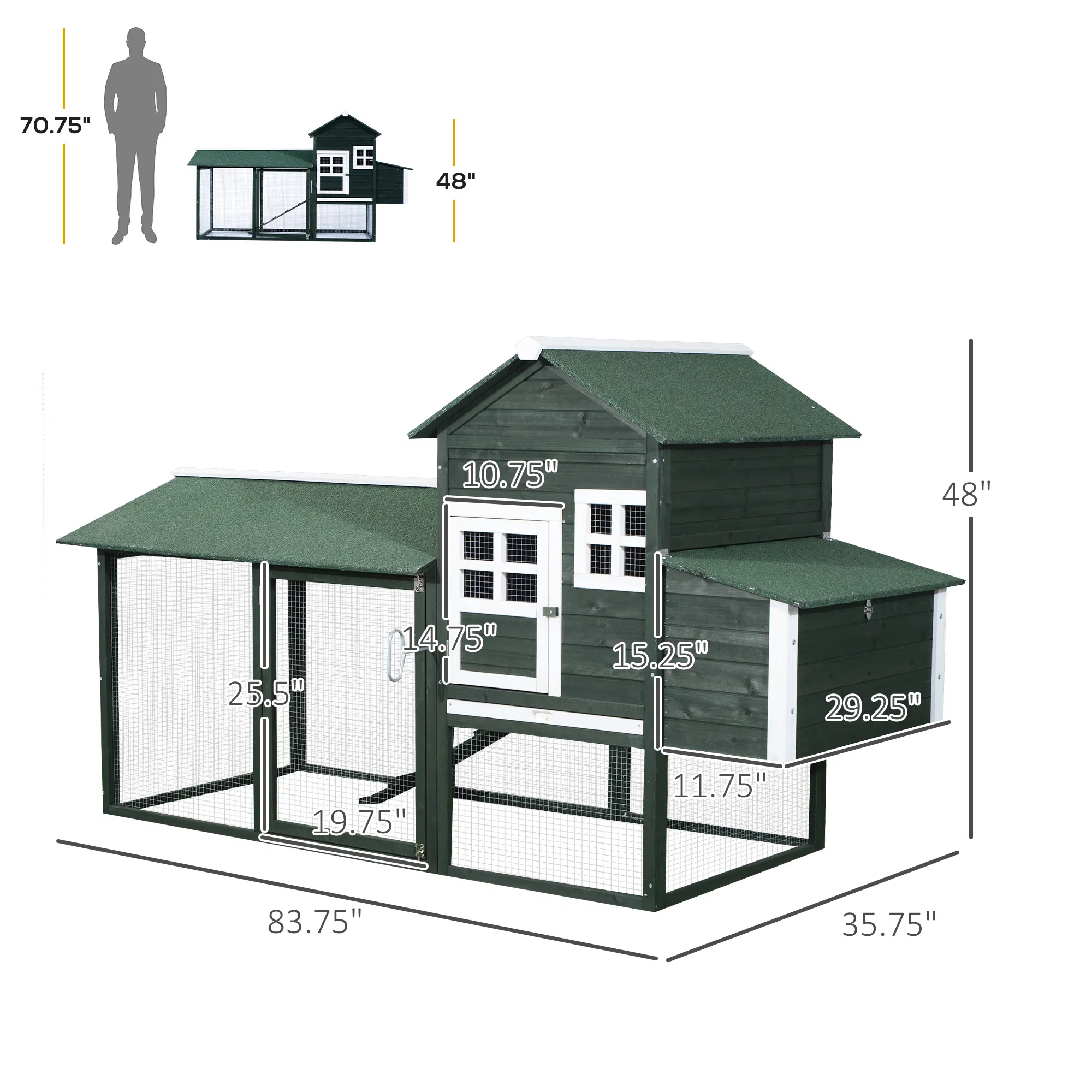Chicken Coop ( Amazon Shipping)(Prohibited by WalMart)(Not Supported non-defective remorse returns) photo 4