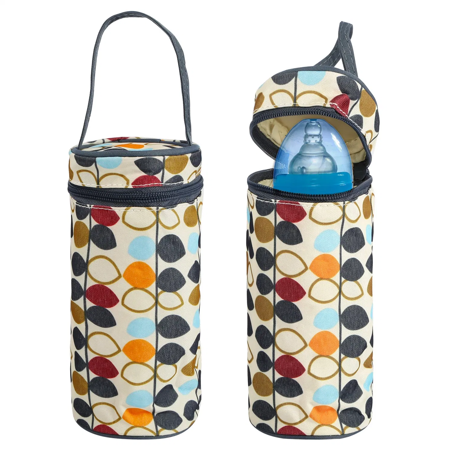 5PCS Baby Diaper Bag Set - Water-Resistant & Stain-Resistant, Multi-Pocket Design for Baby Essentials, Hand & Shoulder Carry - Ideal for Parents photo 3