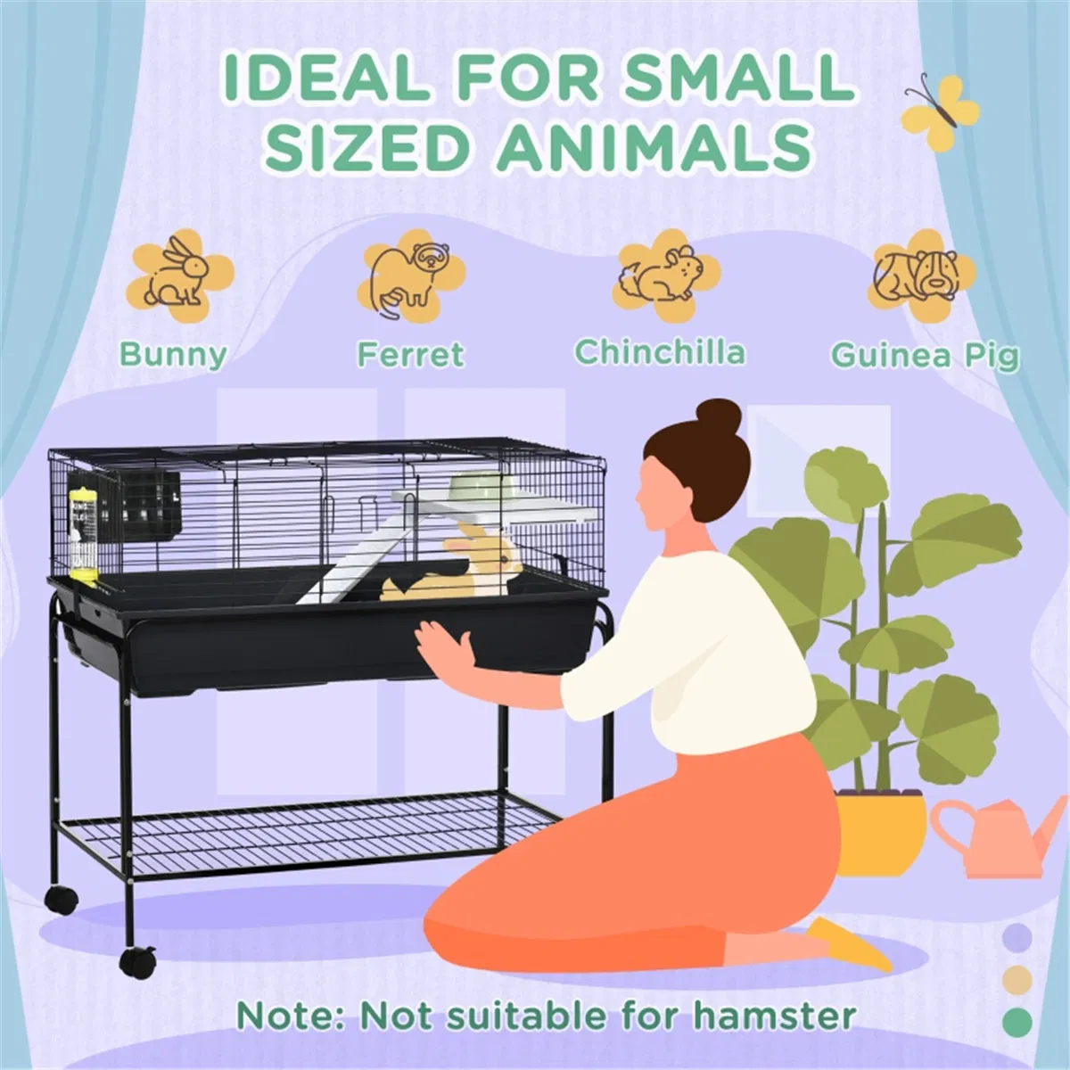 Hamster Cage/small animal cage/Pet cages ( Amazon Shipping)(Prohibited by WalMart) photo 7