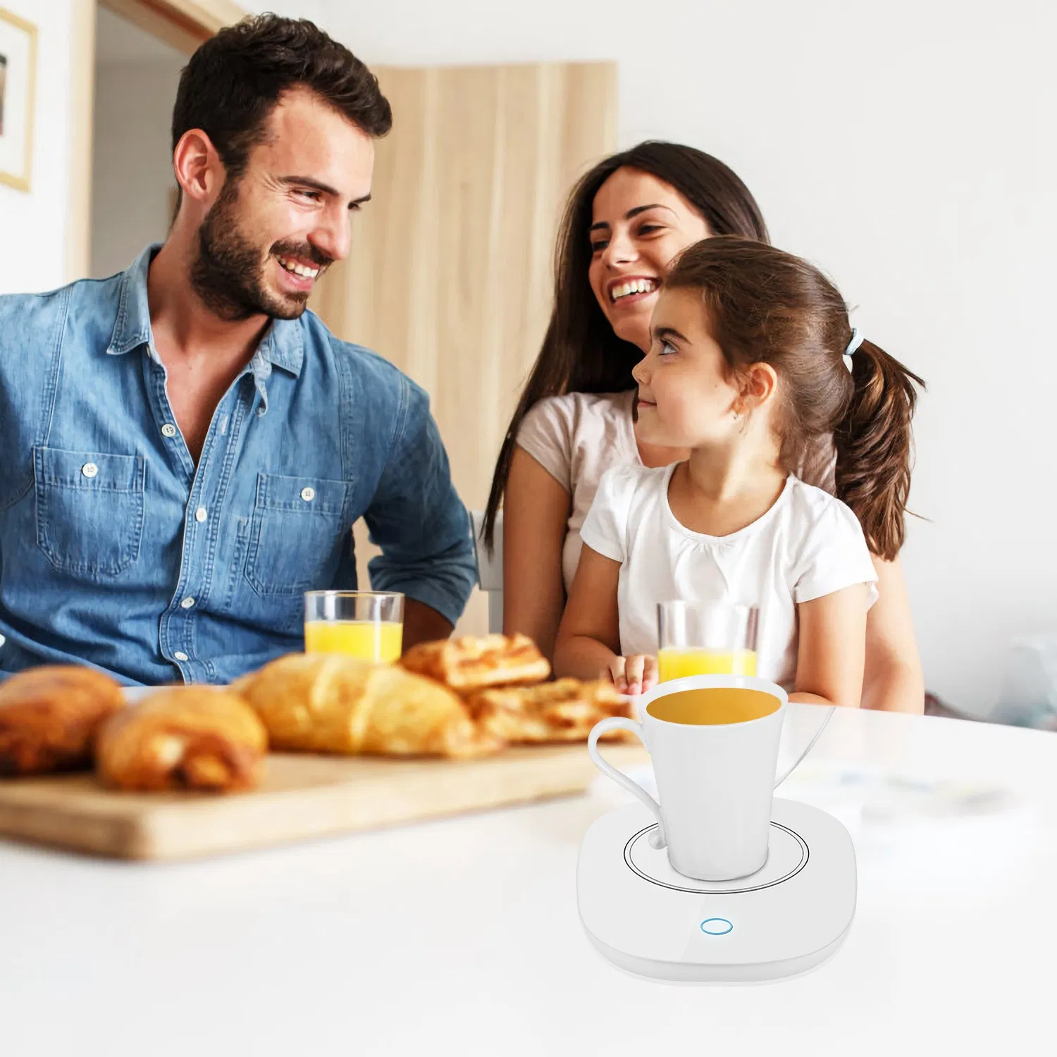Coffee Mug Warmer Cup Warmer Auto Shut Off Coffee Tea Milk Electric Heater Pad Office Home Desk Coffee Mug Warmer Electric Beverage Warme photo 8