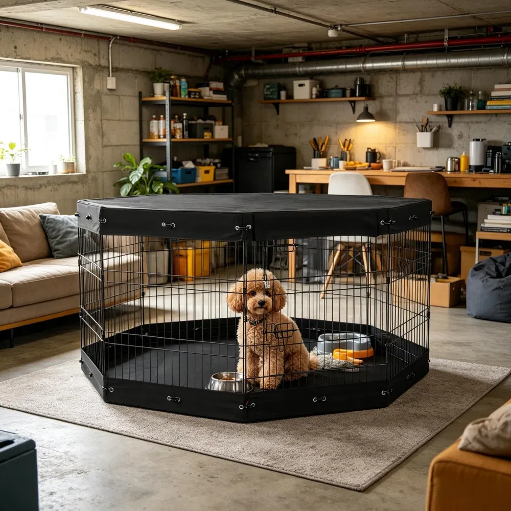 Dog House with Space-Saving for Outdoor photo 3