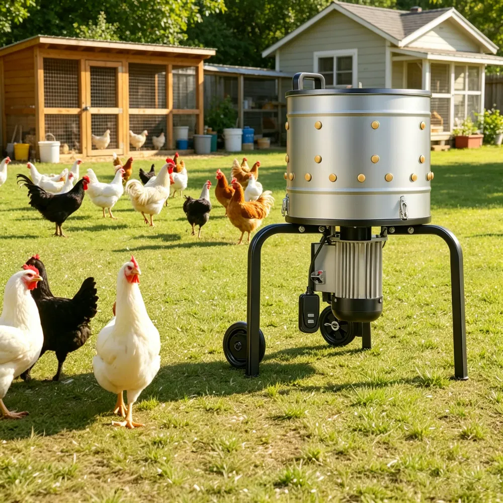 Plucker Machine with Easy to Clean and Space-Saving for Outdoor photo 1