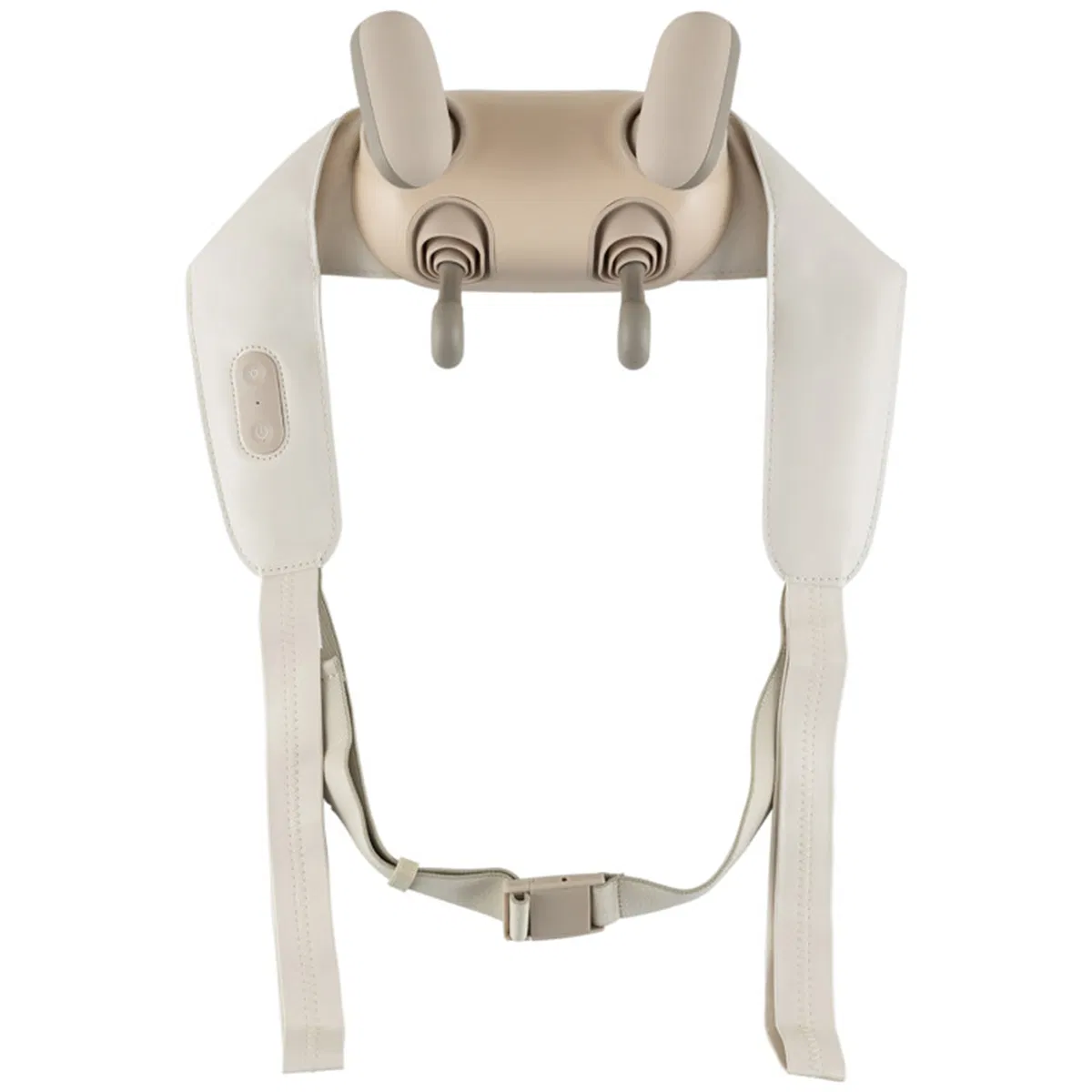 Neck Shoulder Massager - 4D Deep Tissue Kneading, 2 Modes & 2-Level Heat (104-113°F), Hands-Free Straps for Home/Office/Travel photo 1