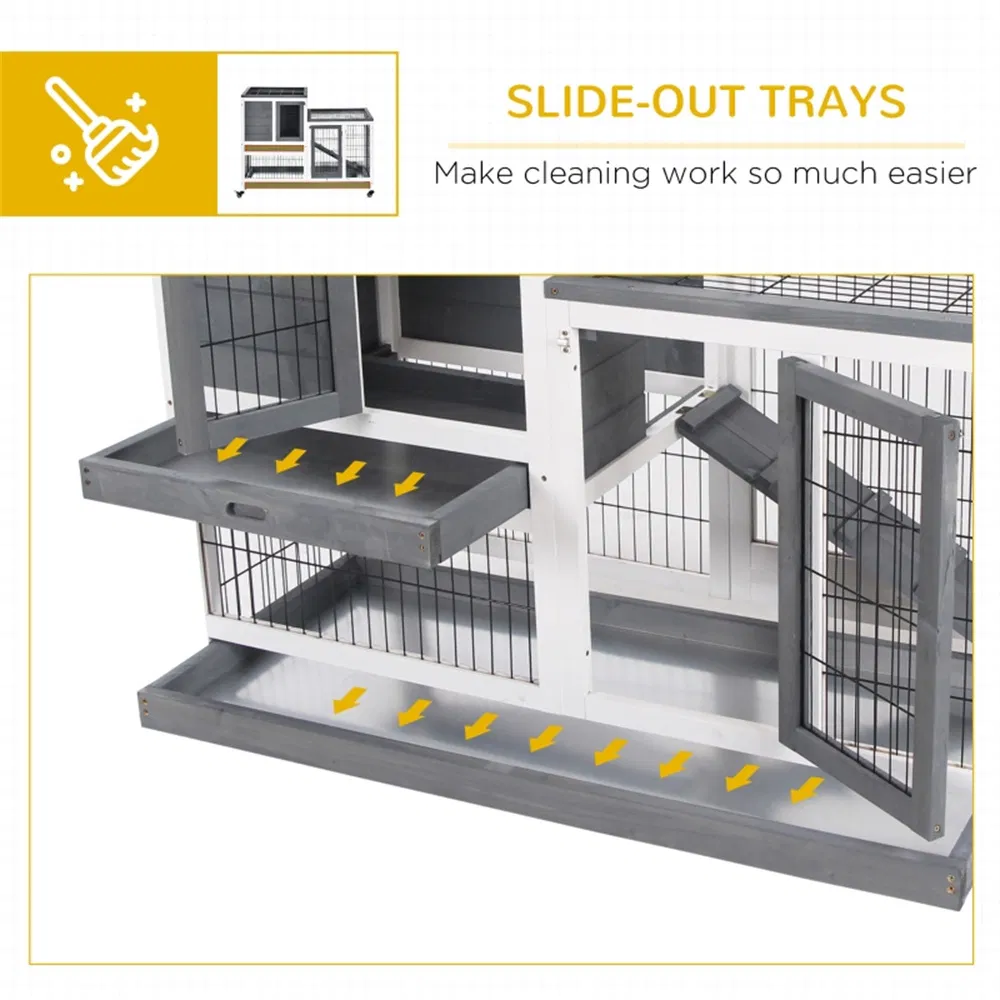 Wooden Rabbit Cage ( Amazon Shipping)(Prohibited by WalMart) photo 3