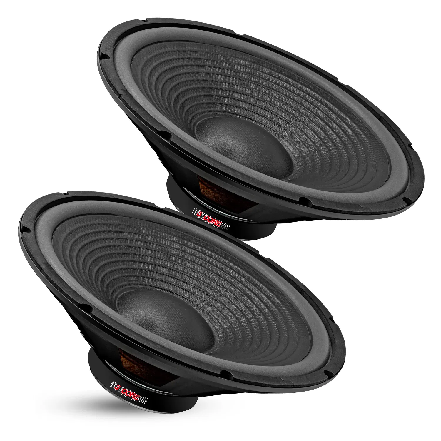 5 Core 15" Subwoofer Speaker Pair 450W MAX PA DJ Replacement Audio Sub Woofer 8Ohm Bass Driver photo 1