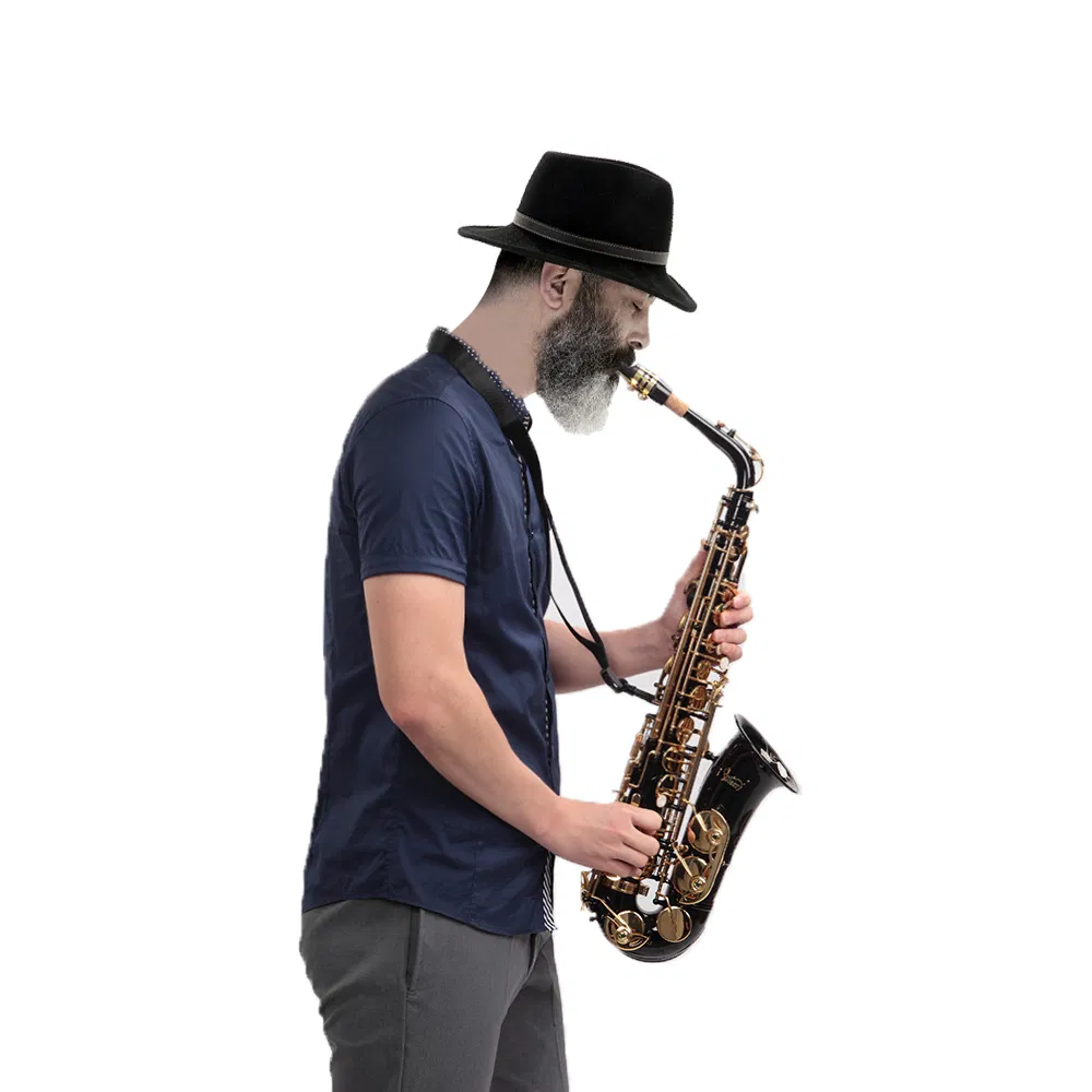 [Do Not Sell on Amazon] Alto Saxophone E-Flat Alto SAX Eb with 11reeds, case,carekit, Black Color for Students and Beginners photo 6