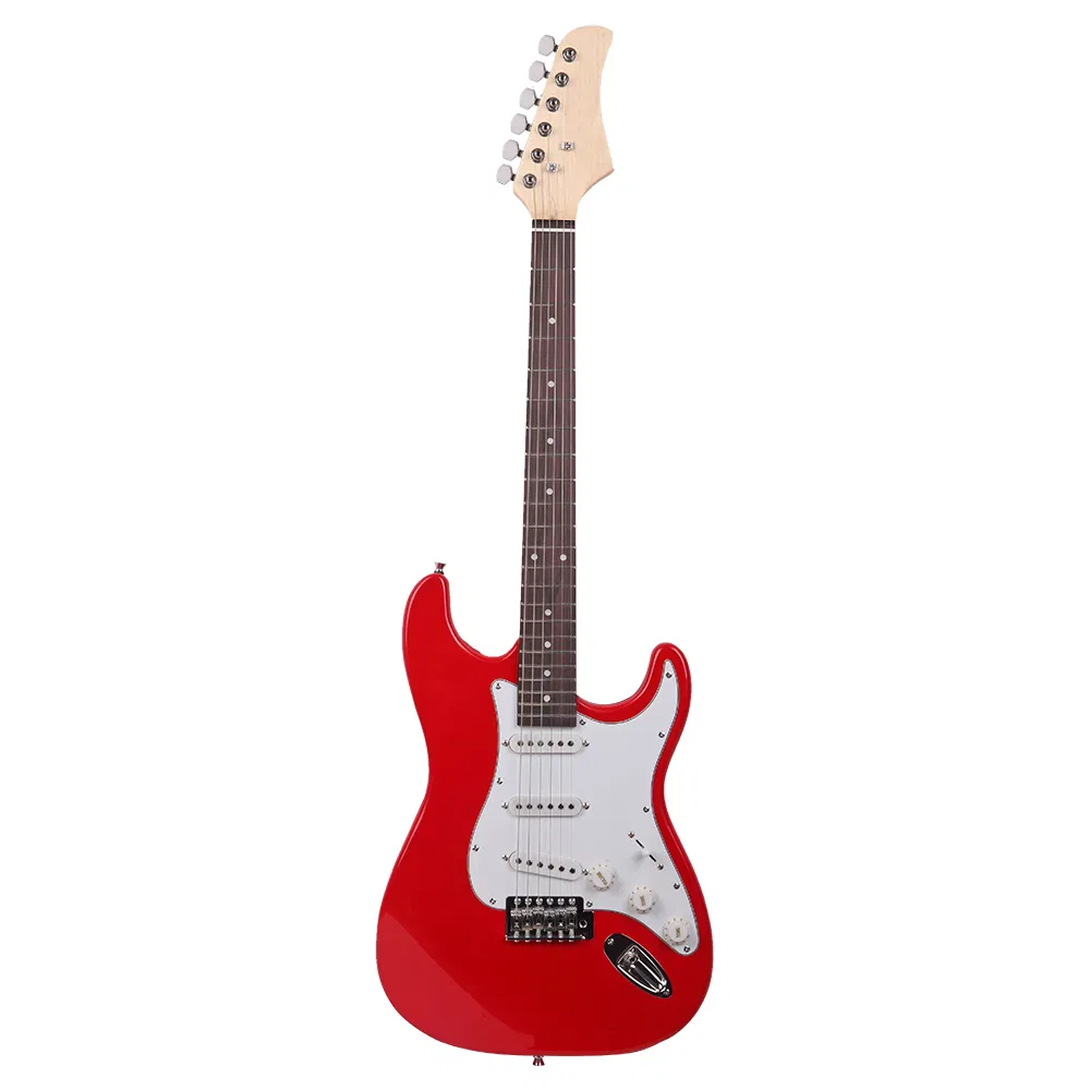 Rosewood Fingerboard Electric Guitar with Shoulder Strap / Guitar Bag / Picks / Cord / Hex Wrench Re photo 1