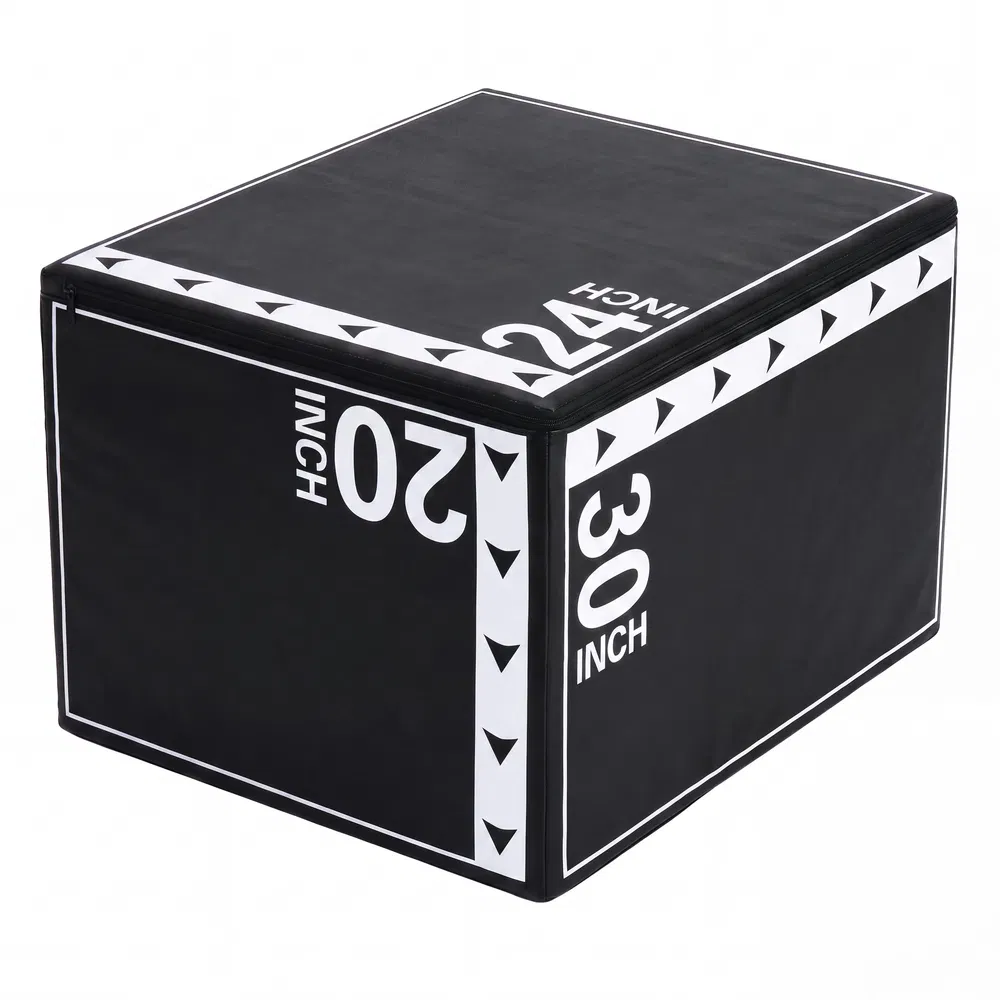 3-in-1 foam elastic jumping box, a household fitness training box, suitable for high-intensity interval training (HIIT) and jumping exercises photo 8