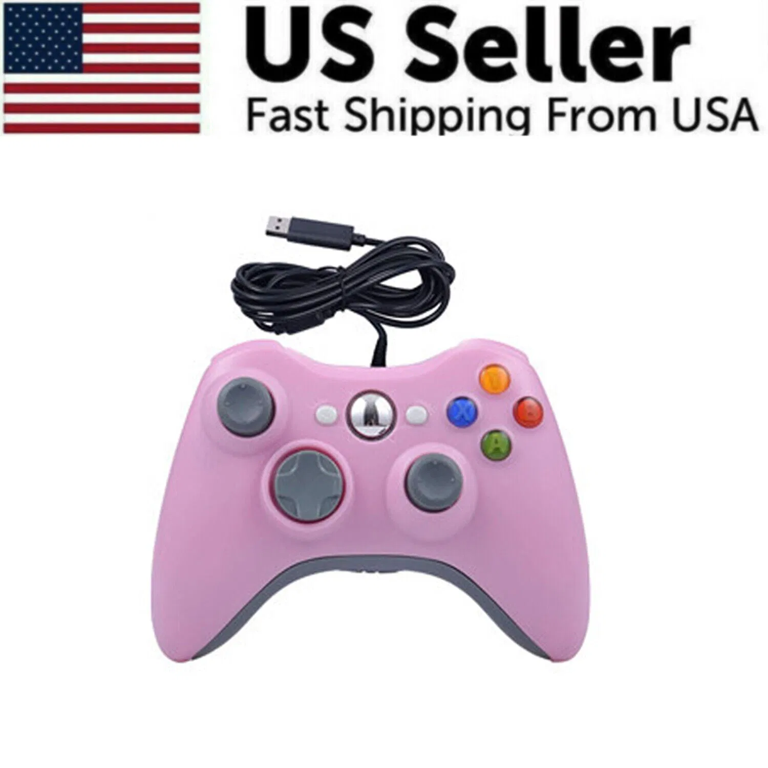 Wired Controller USB For PC Compatible With Xbox 360 / Windows 7 8 10 11 Gamepad photo 7