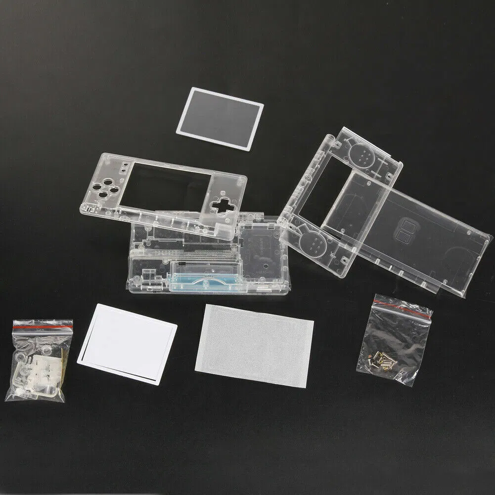 Full Replacement Housing Shell Screen Lens Clear For OEM Nintendo DS Lite NDSL photo 7
