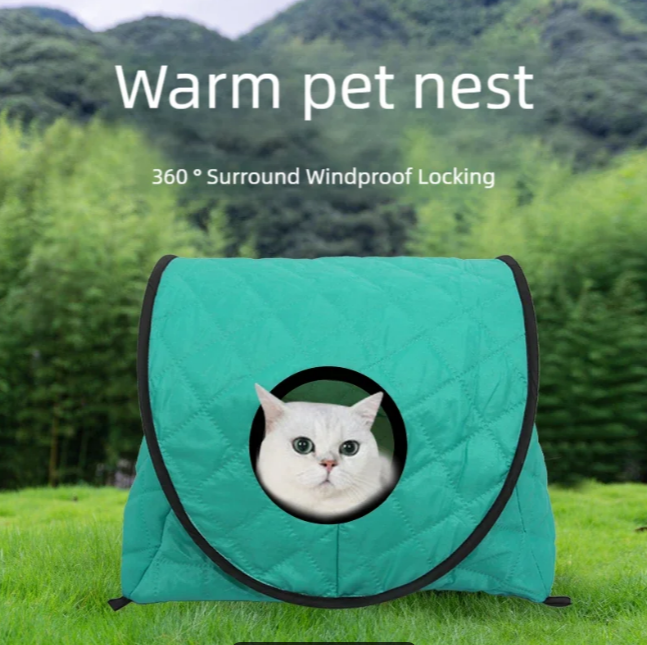 Factory Direct Sales  Foldable, Windproof, And Insulated Cat Beds, Rabbit Beds, Dog Beds, Hamster Beds, Pet Supplies, Tents, And Cat Cages photo 3