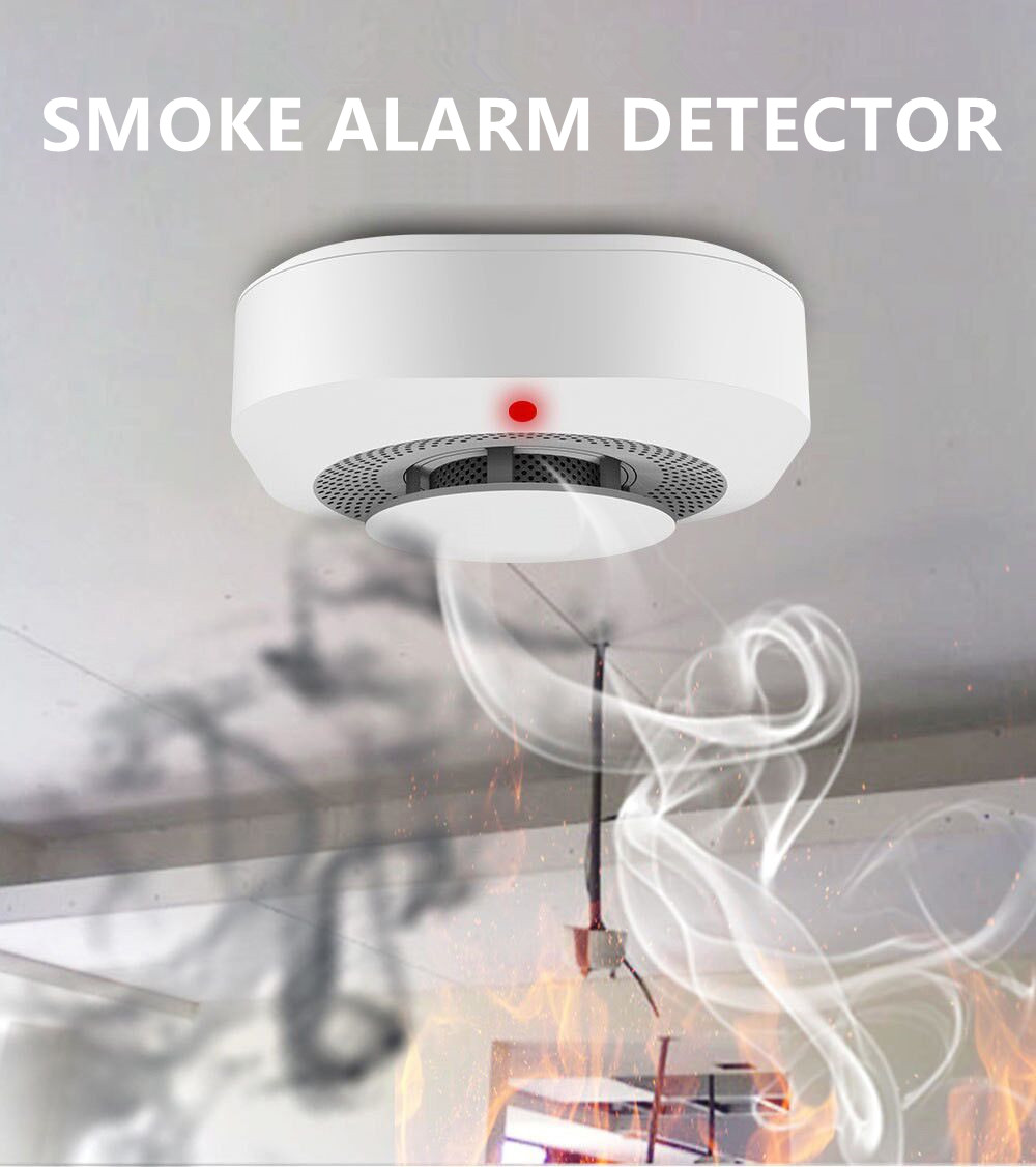 Photoelectric Wireless Smoke Detector Fire Alarm Detector Smart Smoke Alarm photo 1