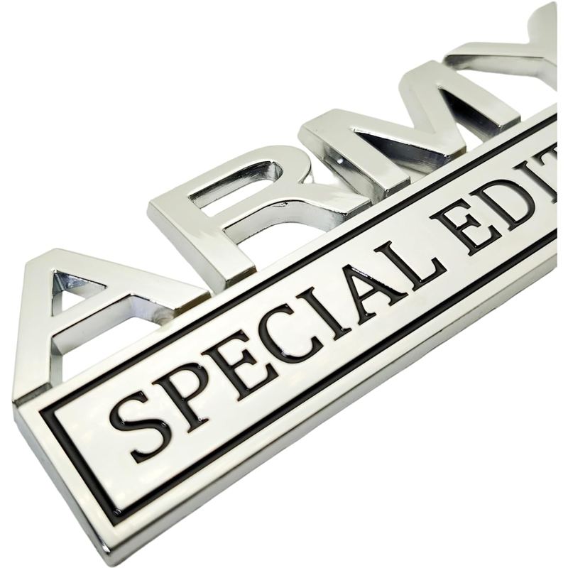 2pack Army Special Edition Emblems, Army Car Emblem 3D Badge Decal Car Truck SUV,Refrigerator Sticker,Window Display Stickers photo 4