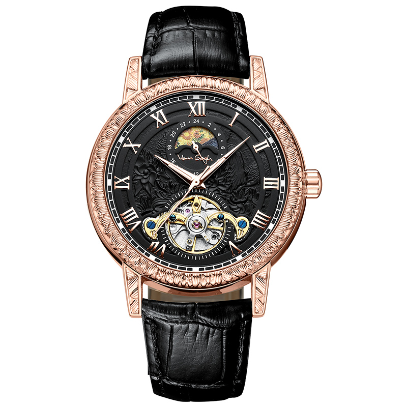 VAN GOGH Automatic Mechanical Men's Watch Yaojin Sunflower photo 2