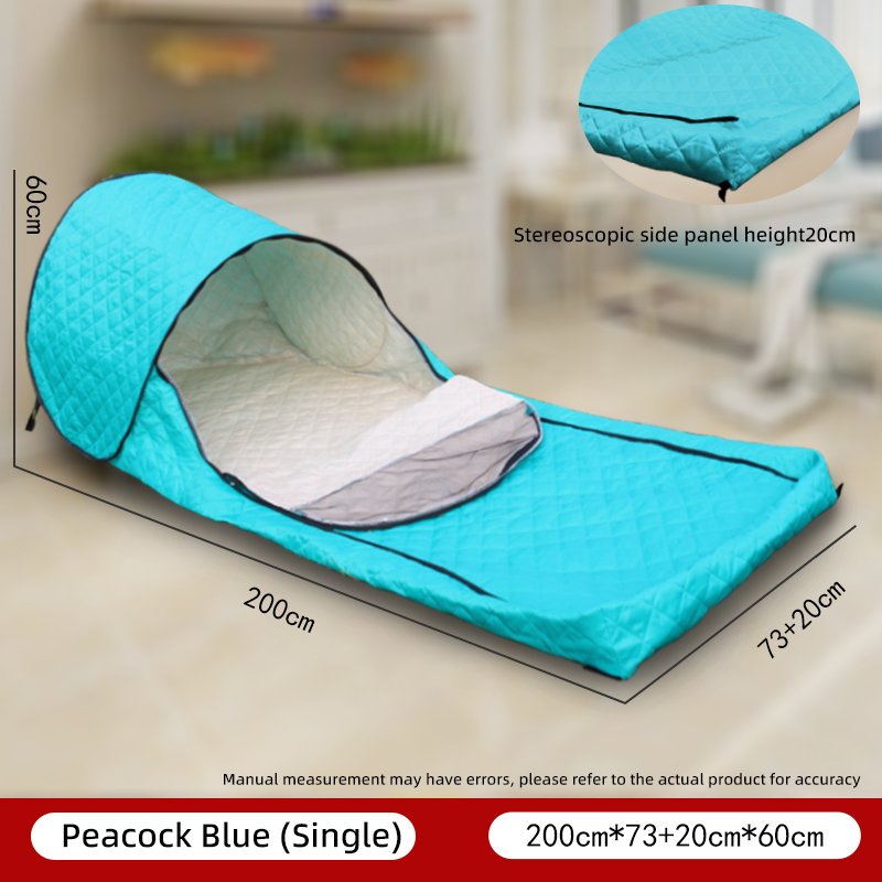 Portable No Assembly Warm Sleeping Bag Cover Quilted Thickened Wind & Cold Resistant Camping Dorm Nap Isolation Sleeping Bag photo 3