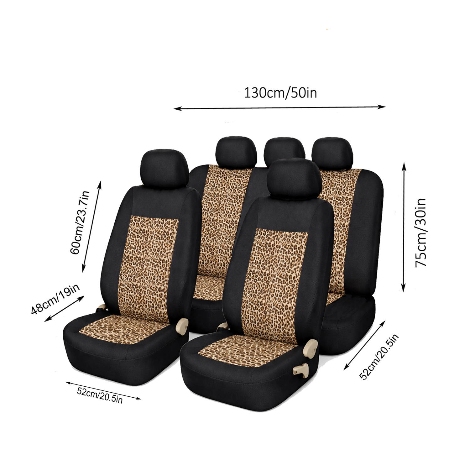 5-Seat Car Seat Cover, Classic And Timeless Design, Thin 2mm Thickness, Suitable For All Seasons photo 6
