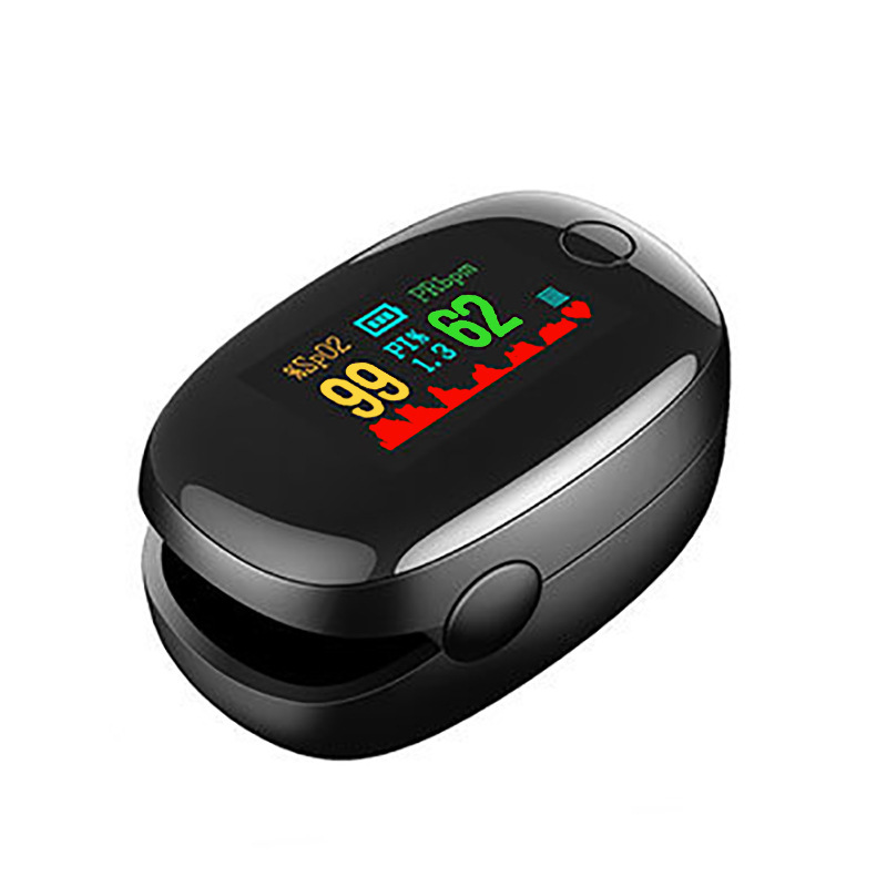 Fingertip Pulse Oximeter - OLED Display Blood Oxygen Saturation & Heart Rate Monitor With Perfusion Index photo 1