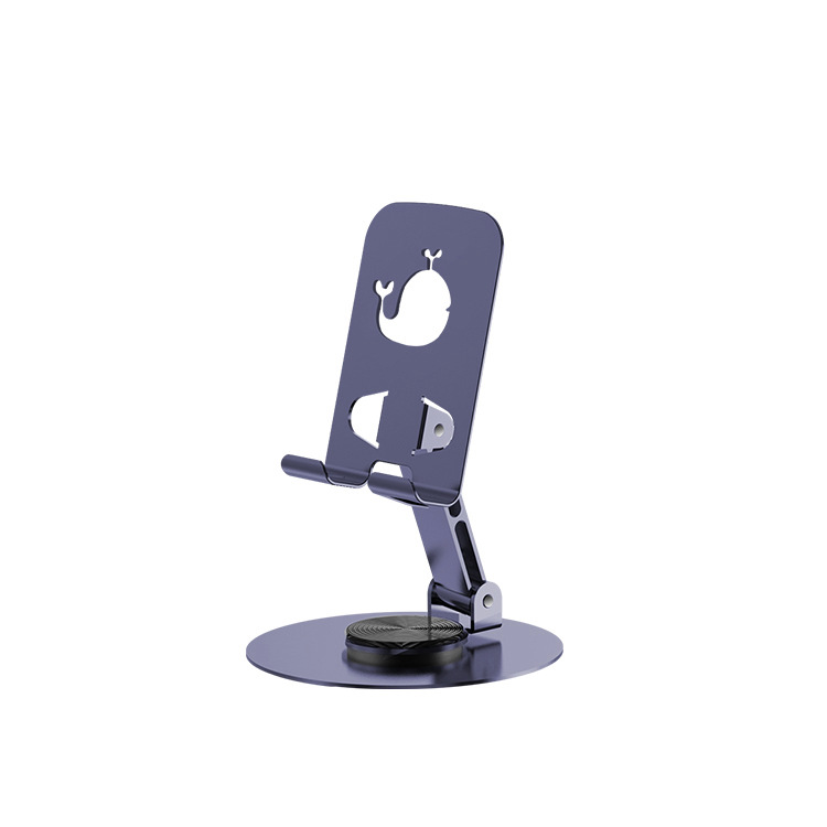 KP-934 Metal Desktop Phone Tablet Stand Adjustable Foldable Rotatable Ideal For Streaming Live Broadcasting And Filming In Stock photo 5