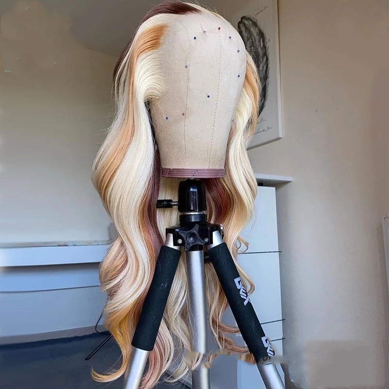 Body Wave Lace Front Wig Blonde photo 1