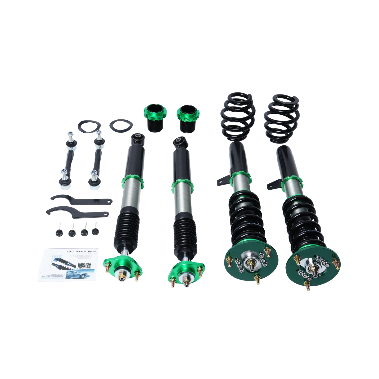 NEW Monotube Coilover Kit 32-Way Damping For BMW 3-Series 1999-2006 E46 RWD ONLY photo 2