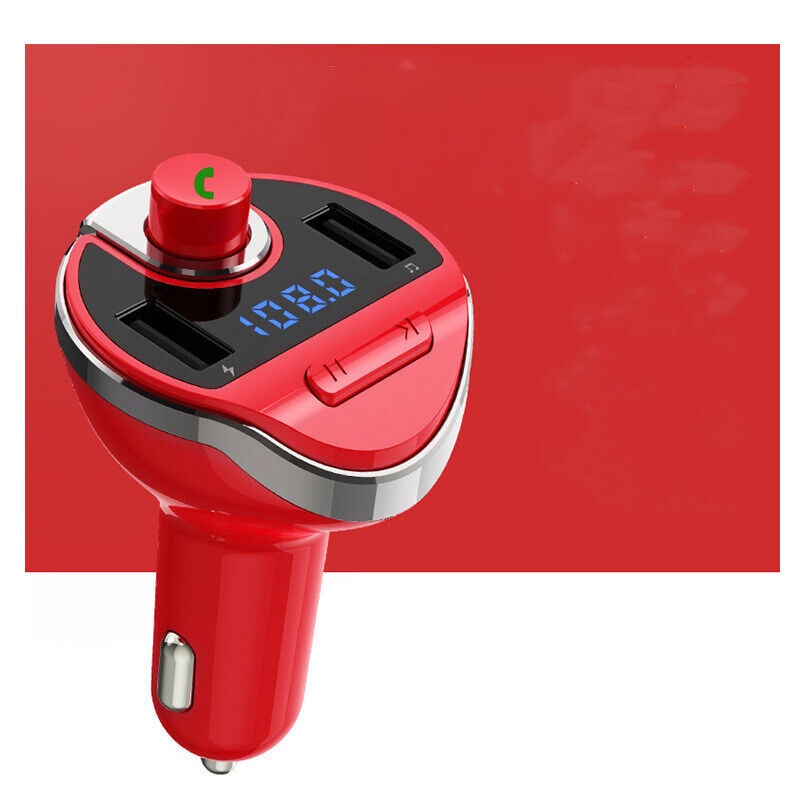 Car Bluetooth T20 Hands-free FM Transmitter MP3 Player Phone Charger photo 1