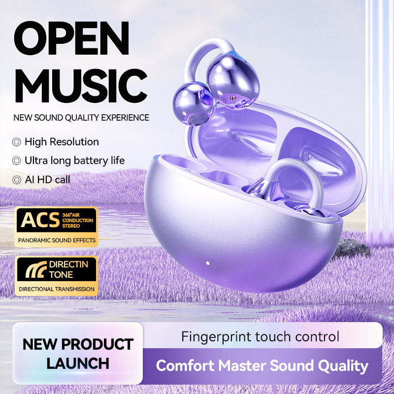 Cross Border Explosion M91 Bluetooth Earphone Clamp-in-Ear High Quality Durable Wear-Free Low Latency Wireless Bluetooth Headphones photo 5