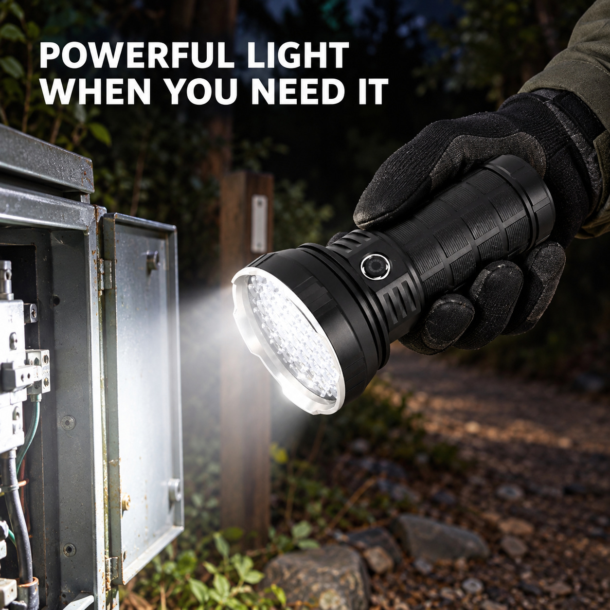 Rechargeable Type C LED Work Light 6000mAh W5203 1 7500LM SOS Mode Flashlight Aluminum Alloy photo 8