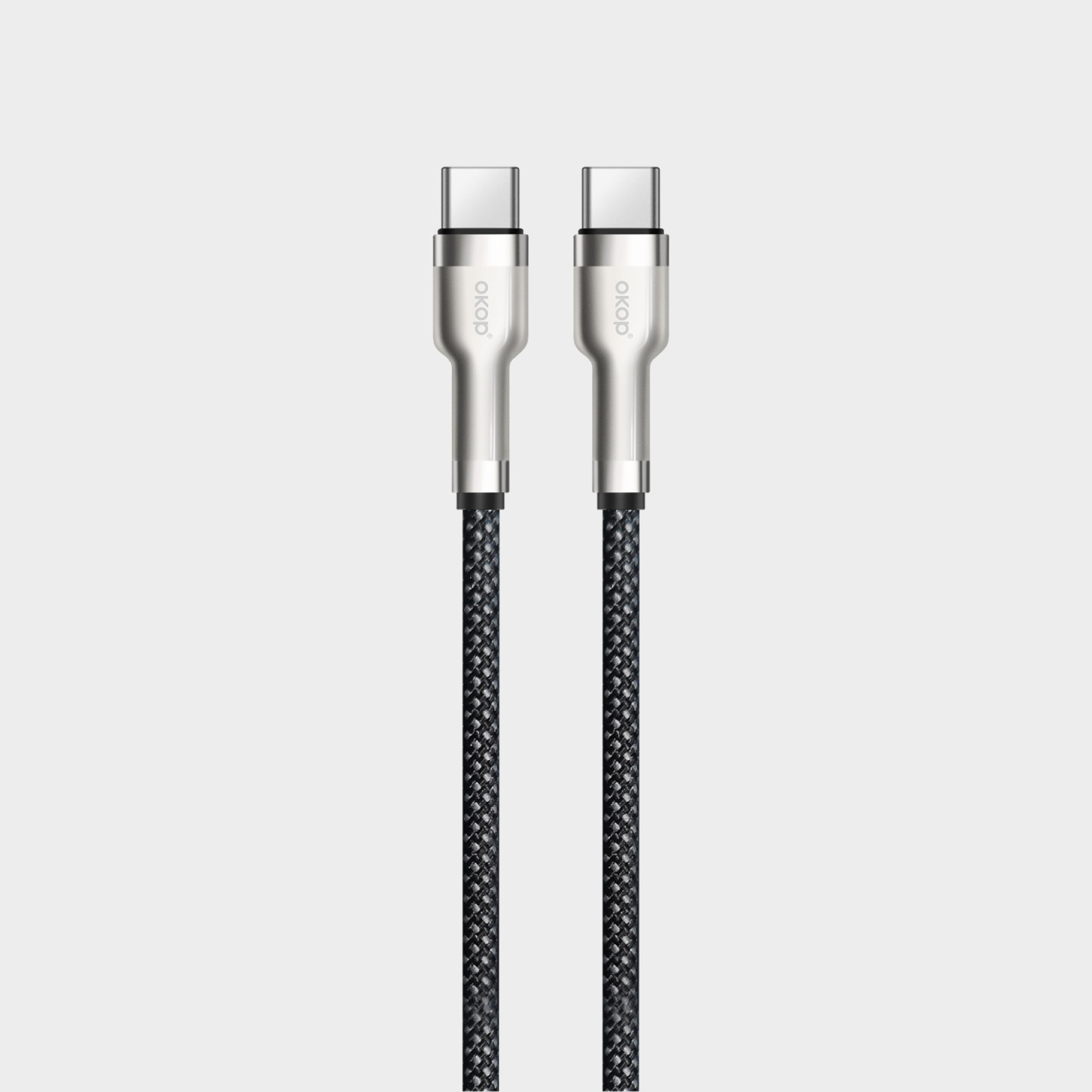 KP-318 Braided 65W Fast-Charging Data Cable Durable Overcharge Protection Type-C Compatible With Apple Android And Huawei photo 4