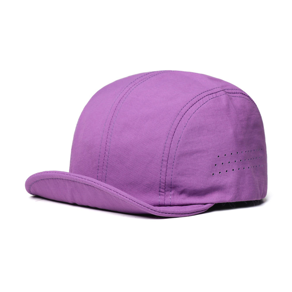 Summer Men's And Women's Solid-color Soft-brim Short-awning Side-hole Simple Casual Style Baseball Cap, Suitable For Daily Outdoor Activities photo 4