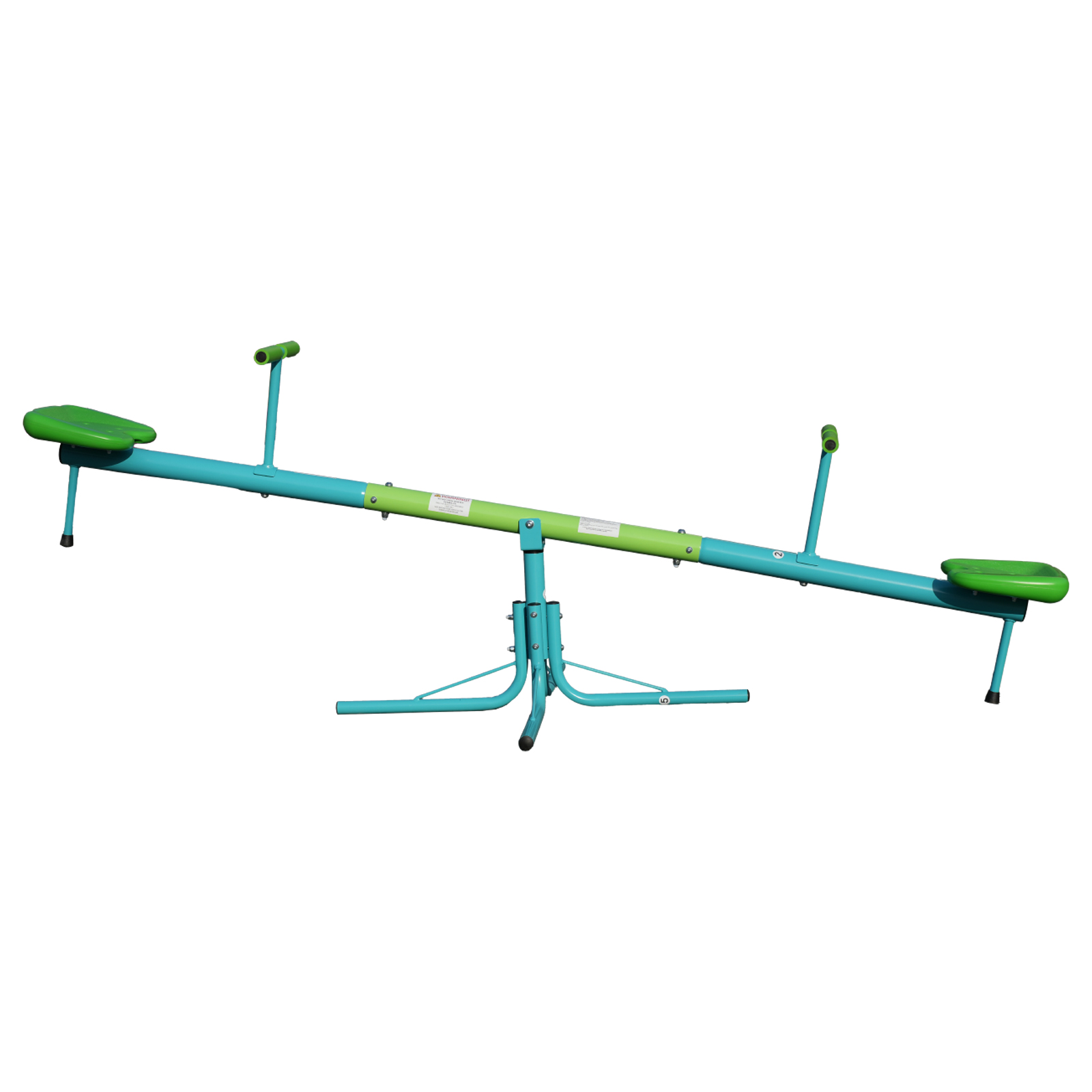 Stilt Board, 360 Degree Rotating Toddler Sitting And Wobbling On A Rotating Seesaw, Backyard Playground For Children's Outdoor Play Equipment photo 1