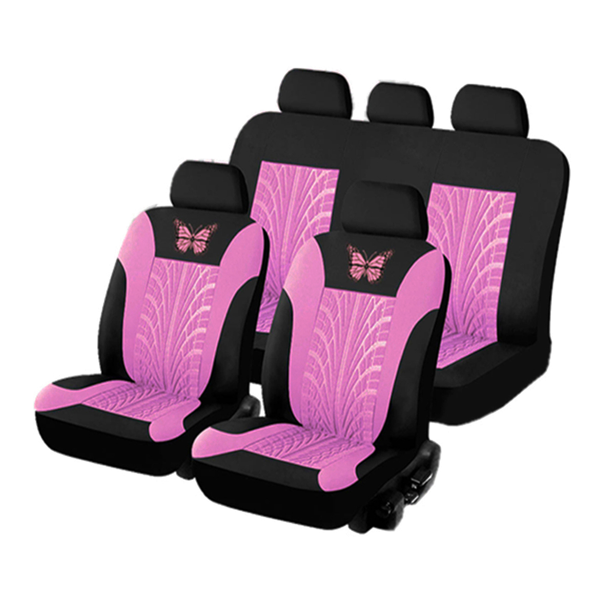5-Seat Car Seat Cover, Classic And Timeless Design, Thin 2mm Thickness, Suitable For All Seasons photo 3