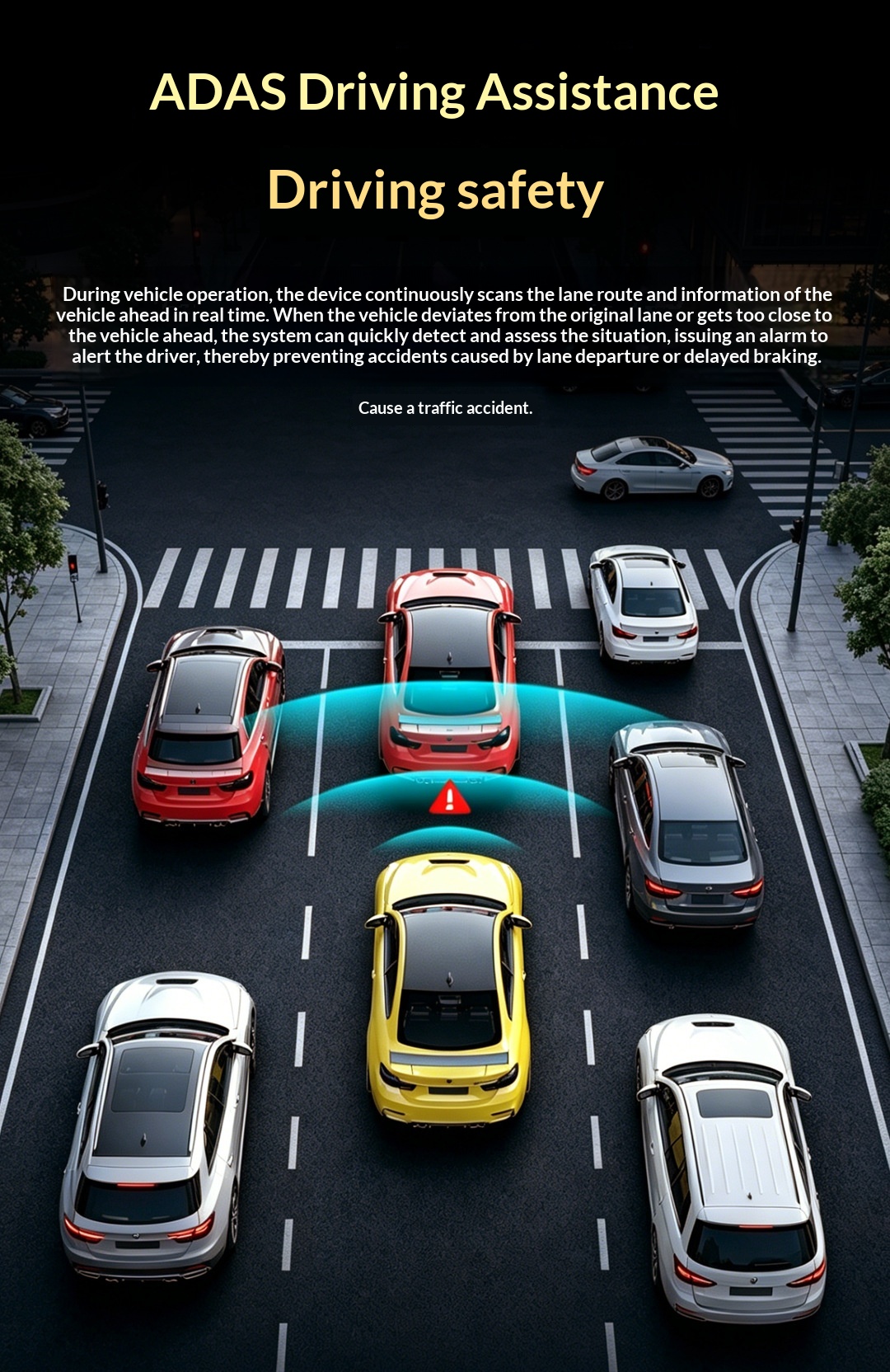 High-definition Car 4K Front And Rear Dual-recording In-vehicle Dashcam photo 5