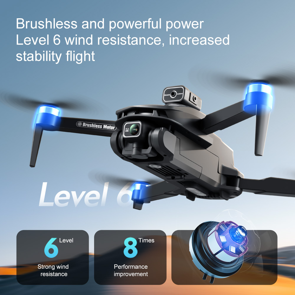 V168Pro Max Drone  8K HD 4.5-inch Screen, With GPS Positioning Function. photo 5