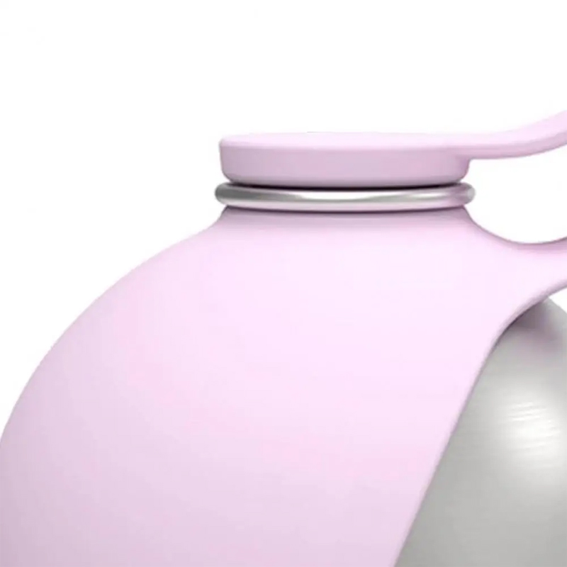 2-in-1 Portable Dog Water Bottle Stainless Steel With Foldable Silicone Bowl photo 6