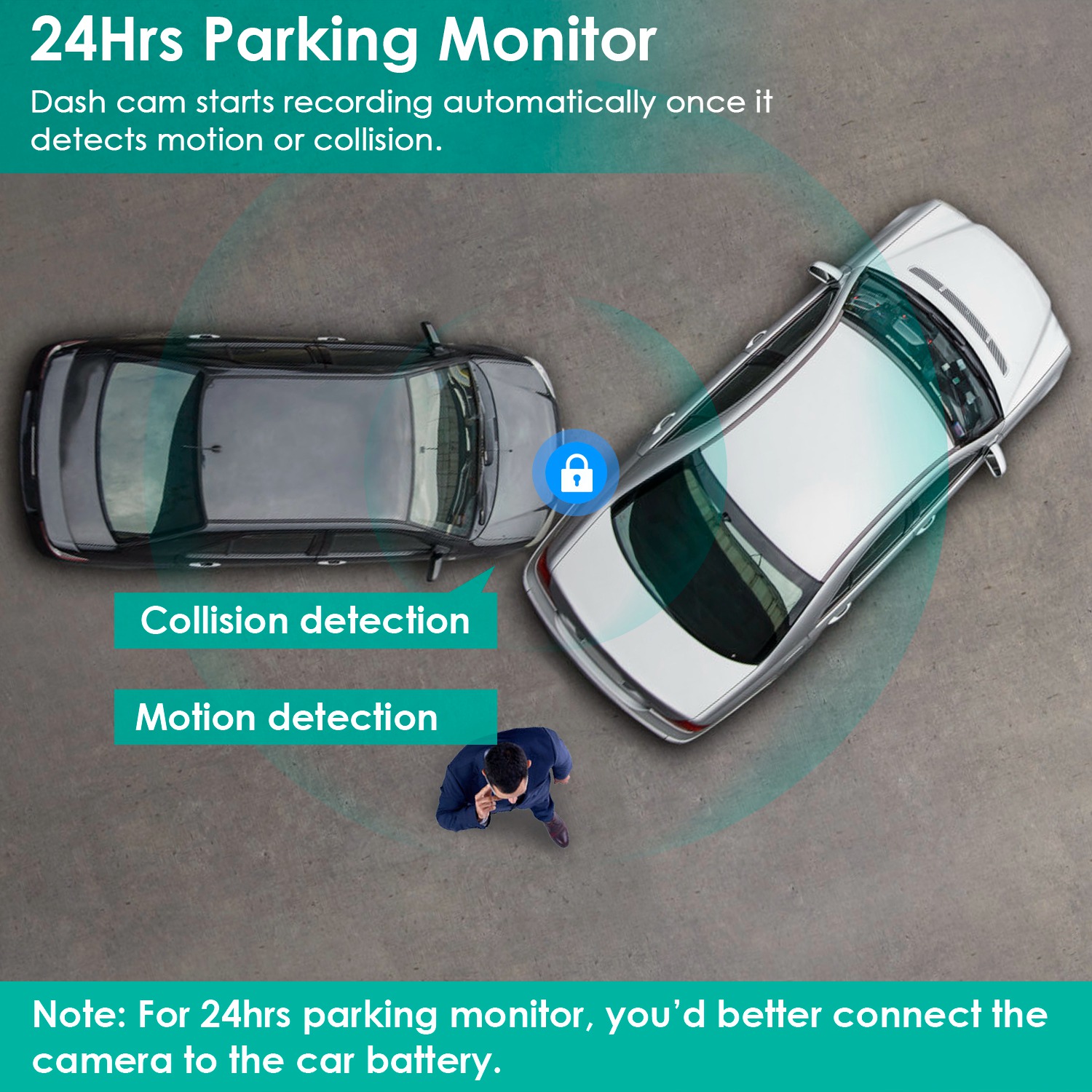 3 Channel Dash Cam Front Inside Rear Vehicle Driving Recorder Car DVR With 32G MMC Card G Sensor Motion Detection Parking Monitor Loop Recording photo 6