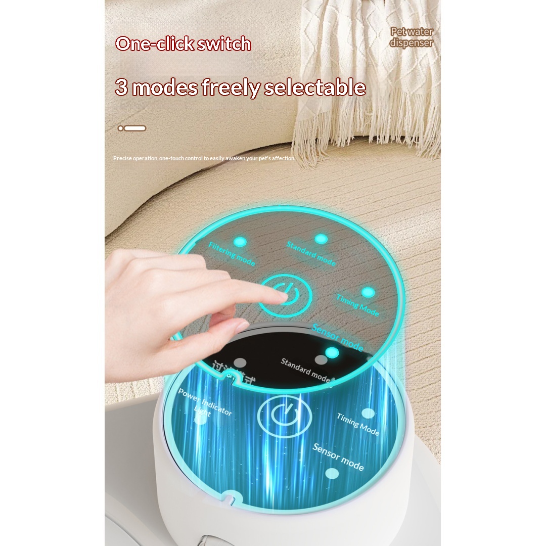 Automatic Circulating Filtered Pet Fountain photo 6